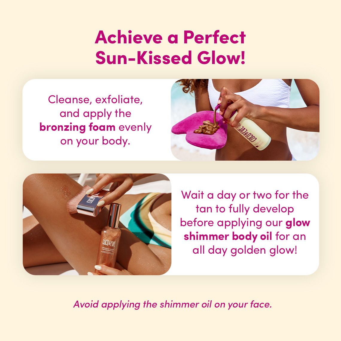 Shimmer Self Tan Set #7