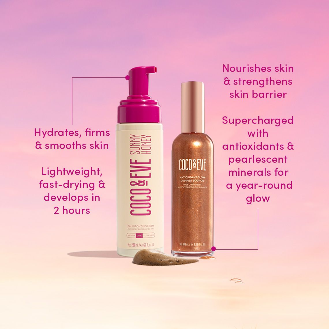 Shimmer Self Tan Set #3